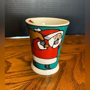 Christmas Mug by Ursula Dodge Santa w/ Child Sleeping Art Coffee/Cocoa Mug Cup